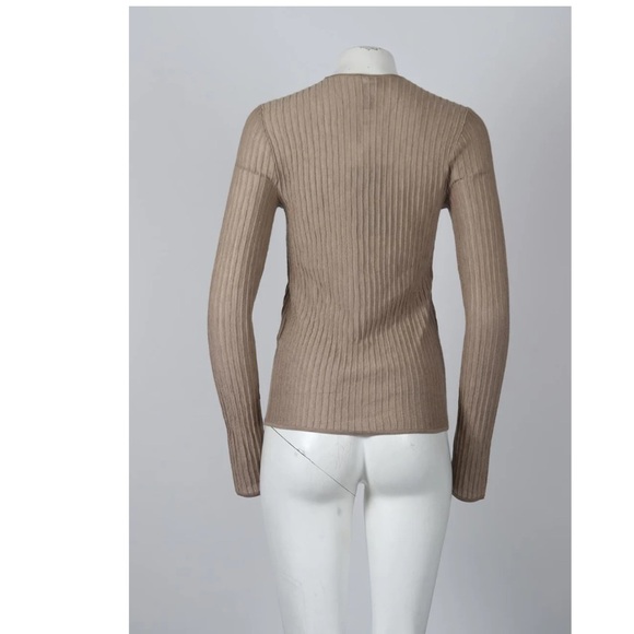 Co Ribbed Cashmere Top - Picture 2 of 9